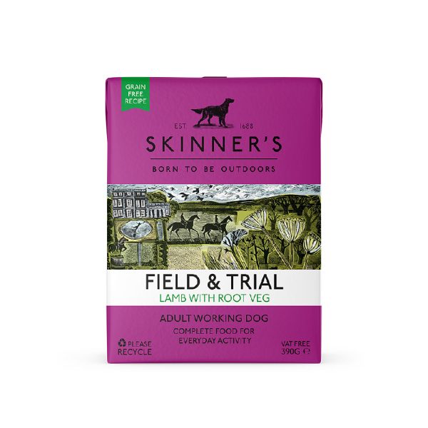 Skinner's Field & Trial Adult Lamb with Root Veg - 18 x 390g